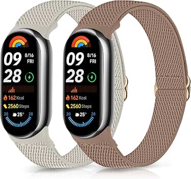 Amazon.co.jp: [NicMool] 2枚入り バンド For Xiaomi Smart Band 10